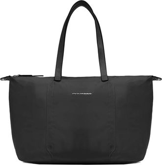 Piquadro Womens foldable laptop bag 15-6 - Dames - Laptoptassen - Zwart - ONE Size - Tassen