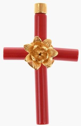 Dsquared2 Metal JESUS Pin with Goden Effect Details size Unica