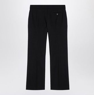 Alexander McQueen Alexander Mcqueen Womens Black Tailored Trousers In Wool - Size EU 38 (Womens)