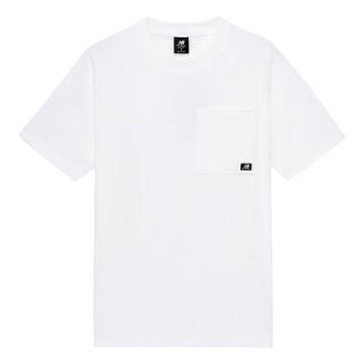 New Balance Essentials Reimagined Cotton Jersey T-Shirt Asia Sizing White MT31542-WT