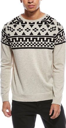 Brodie Fairisle Wool & Cashmere-Blend Crewneck Sweater