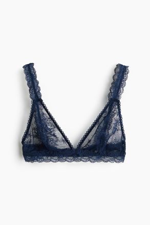 H&M Soft-BH aus Spitze - Blue