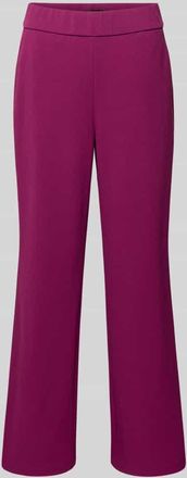 Zero Stoffhose mit franz&ouml;sischen Eingrifftaschen in Violett, Gr&ouml;&szlig;e 34