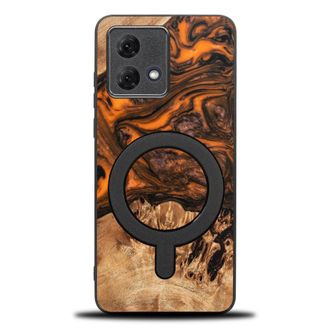 OEM Funda Bewood Unique Para Motorola G84 5g - Naranja Con Magsafe