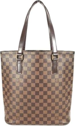 Louis Vuitton Pre-owned Canvas Tote Bag - Dames - Vintage Shopper - Bruin - ONE Size - Vintage