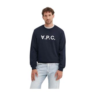 A.P.C. A.p.c., Uomo, Felpe, Blu, 2Xs, new