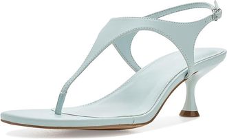 Calvin Klein Portia Womens Sling Back Shoes Light Green : 5.5 M, Leather