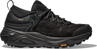 Hoka One One Mens Kaha 3 Low Gtx Shoes In Black/black