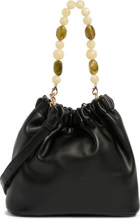 Urban Expression Beaded Handle Crossbody Bag in Black at Nordstrom Rack