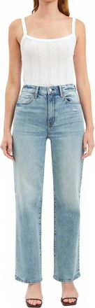 Daze Sundaze Vintage Straight Jeans In Bliss