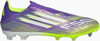 adidas Mens League Laceless Adults Firm Ground Football Boots - Purple - Size: 10.5 45.3