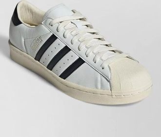 adidas leather low-top sneakers