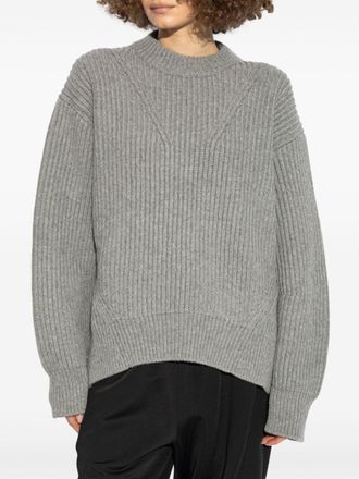 Jil Sander Womens Wool Sweater - Grey - Size EU 36 (Womens)