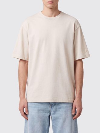 Golden Goose T-shirt relaxed fit in cotone con logo posteriore a contrasto