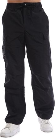 Avirex Mens Logo Print Combat Cargo Pants in Black - Size Small