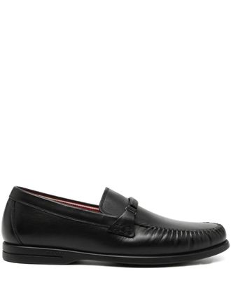 Bally buckle detail loafers - Black