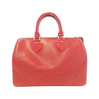 Louis Vuitton Pre-owned Handbags, female, Red, Size: ONE SIZE Pre-owned Epi Boston Bag