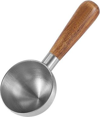 OEM Mangos De Madera De Primera Calidad Hechos A Mano, Cuchara Medidora De Acero Inoxidable 304, Cuchara Para Aderezar Caf&eacute; Molido
