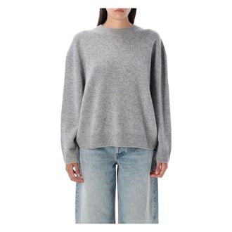 Anine Bing Dames, Truien, Grijs, Maat: S Kasjmier