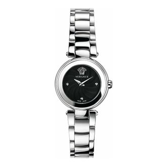 Versace Mystique Horloge - Dames - Horloges - Zwart - ONE Size - Accessoires