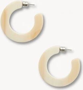 Machete Jewelry Kate Hoops in Alabaster at Nordstrom