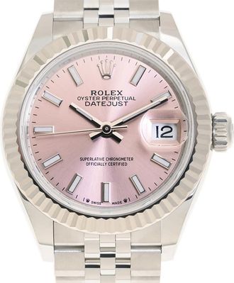 Rolex Lady Datejust Automatic Pink Dial Ladies Jubilee Watch 279174PSJ
