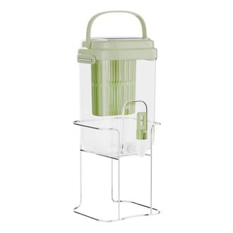 OEM Dispensador Grande De Bebidas Fr&iacute;as - Estructura De Hierro Verde