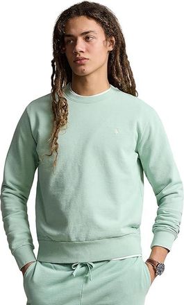 Polo Ralph Lauren Loopback Fleece Sweatshirt Mens Sweatshirt Celadon : 2XL, Cotton/Fleece/Terry