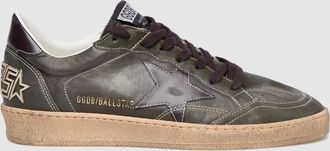 Golden Goose Baskets Homme Ball Star Dark Green Black