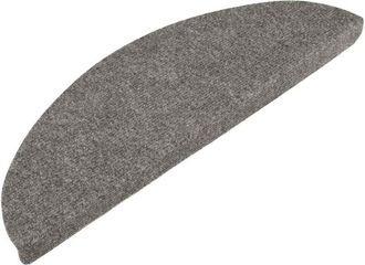 vidaXL Stair Mats Self-adhesive 20 pcs Grey 65x22.5x3.5 cm Vidaxl