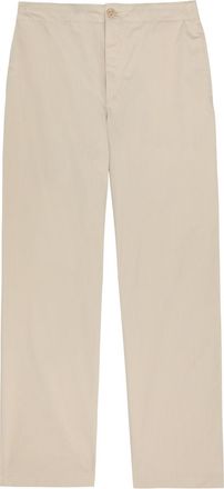 Tod's Straight-leg Cotton-blend Trousers - Beige - S