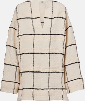 Toteme Tunica in misto cotone e lino