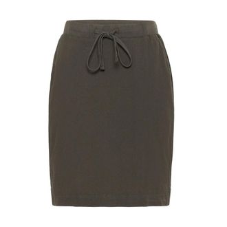 Kaffe Gonna Nera con Vita Elastica - - Skirts - Donna - Nero - S
