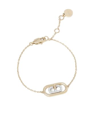 Furla Ooh armband verfraaid met kristallen - Goud