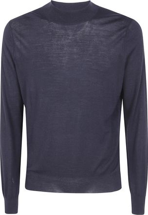 Gran Sasso Round-neck Truien - Heren - Ronde hals truien - Zwart - XL - Truien & Vesten