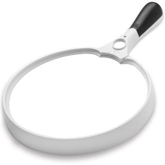 OEM Lupa Grande Con Luz Led - Lentes De Aumento 2x, 4x Y 10x - La Mejor Lupa Gigante Con Luz Para Leer, Explorar, Inspeccionar, Mapas Del Mundo, Peri&oacute;dico