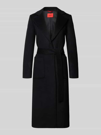 Max & Co. Regular Fit Wollmantel mit Reverskragen Modell RUNAWAY in Black, Gr&ouml;&szlig;e 40