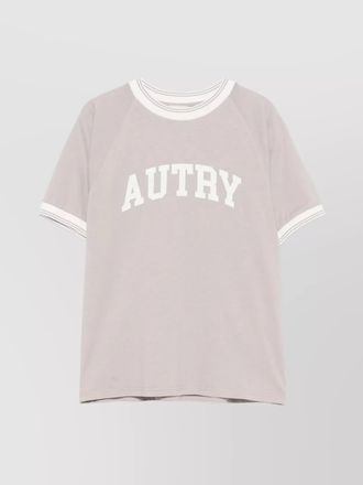Autry cotton logo-print short-sleeve t-shirt