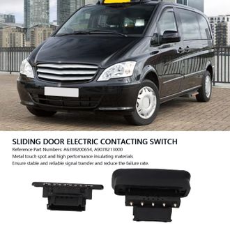 OEM Interruptor El&eacute;ctrico Para Puerta Corredera A9078213000 - Kit De Repuesto De Alta Durabilidad - 2 Piezas Para Vito W639 Sprinter