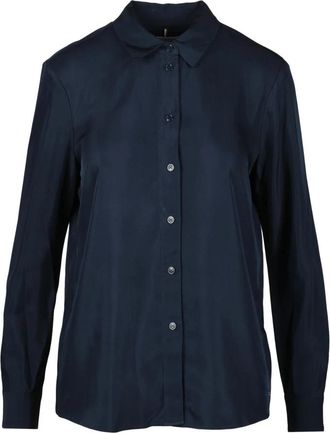 Tommy Hilfiger overhemd - Dames - Overhemden - Blauw - XS - Overhemden