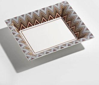 Missoni Home Zig Zag Jarris - Luxury Box Rectangular Tidy Tray Large