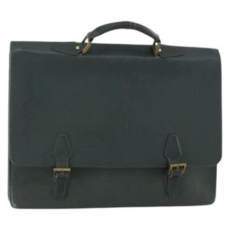 Louis Vuitton Pre-owned Handbags, female, Green, Size: ONE SIZE Pre-owned Business Bag