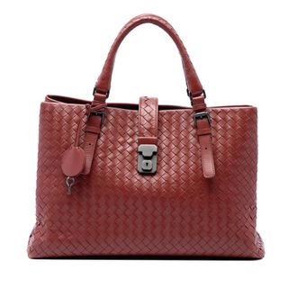 Bottega Veneta Pre-owned Bottega Veneta Medium Nappa Intrecciato Roma Tote Ladies T99TMB8M30E26HK7
