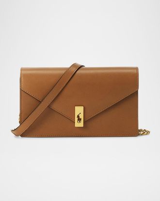 Polo Ralph Lauren Polo ID Leather Chain Wallet & Bag