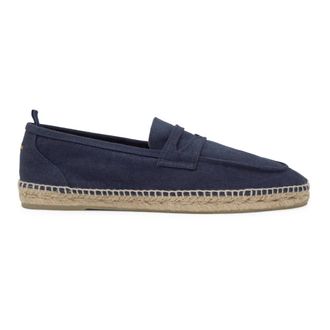 Castaner Nacho/002 &middot; Platte Espadrille - Heren - Espadrilles - Blauw - 43 EU - Katoen - Schoenen