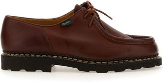 Paraboot Michael Lace-Up Leather Mocassins
