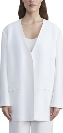 Lafayette 148 New York Relaxed Collarless Blazer