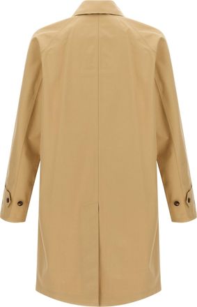 Burberry Mens Beige Cotton Coat Clothing