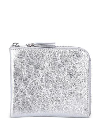 Comme Des Gar&ccedil;ons zip small wallet - Silver