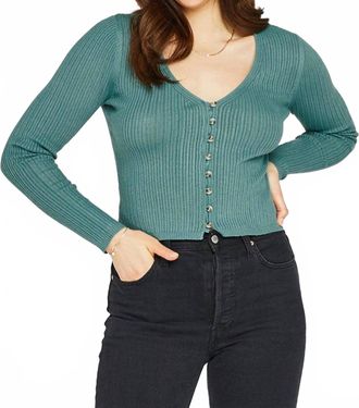 Gentle Fawn Lyon Pullover Top In Teal